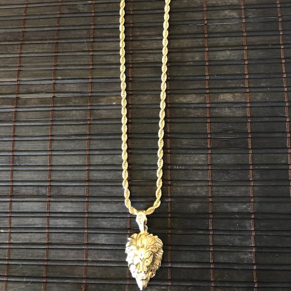 WOMEN'S EYE OF THE TIGER GOLD NECJLESS - Picture 1 of 3